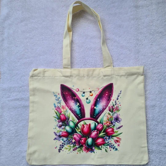 Bunny Ears Tote Bag