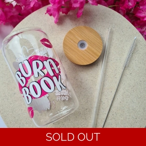 Burn Book Glass Cup