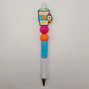 Caffeine Kindness Silicone Bead Pen