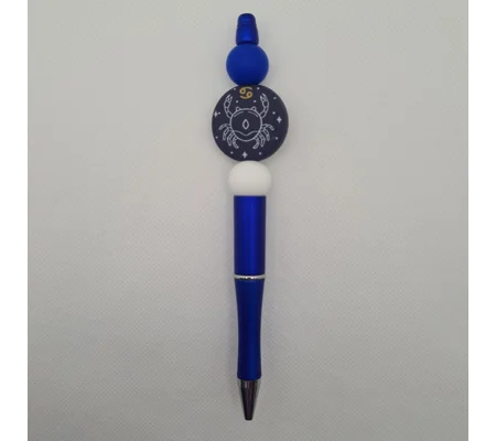 Cancer Star Sign Silicone Bead Pen