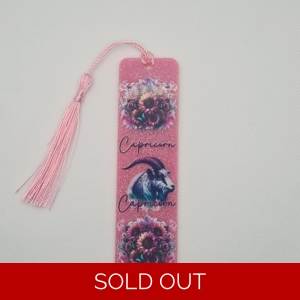 Capricorn Star Sign Bookmark
