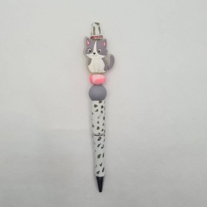Cat Silicone Bead Pen