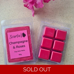 Champagne and Roses Soy Wax Melts