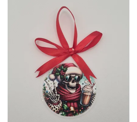 Christmas Skeleton Ornament