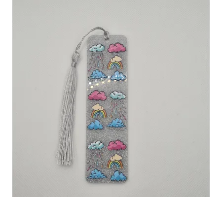 Clouds and Rainbows Bookmark