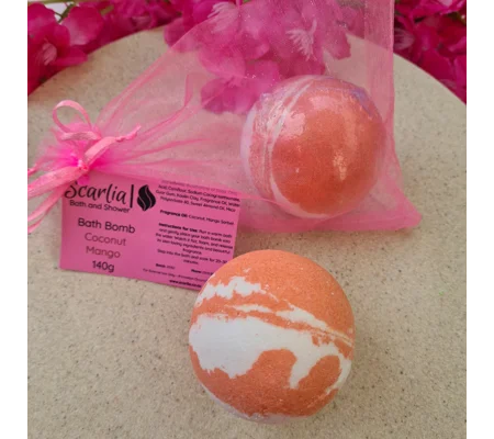 Coconut Mango Bath Bomb 140g