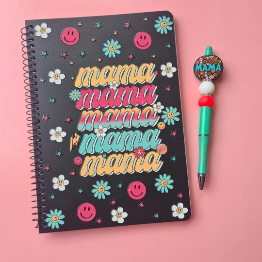 Colourful Mama Notebook and Pen Bundle