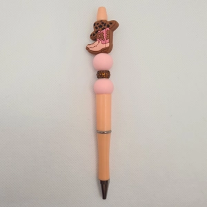 Cowgirl Silicone Bead Pen
