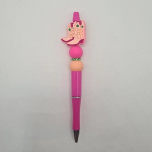 Cowgirl Silicone Bead Pen
