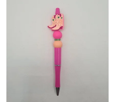 Cowgirl Silicone Bead Pen