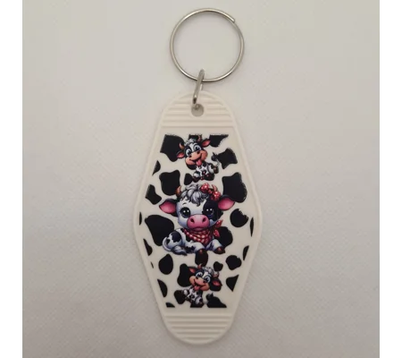 Cow Keychain