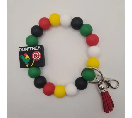 Don't Be A C*ck Sucker Silicone Bead Wristlet