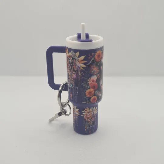 Elephant Mini Tumbler Keychain