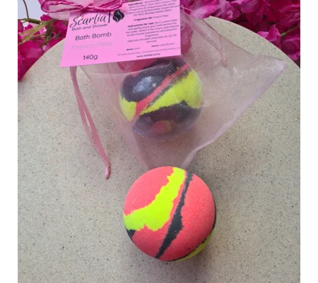 French Pear Bath Bomb 140g