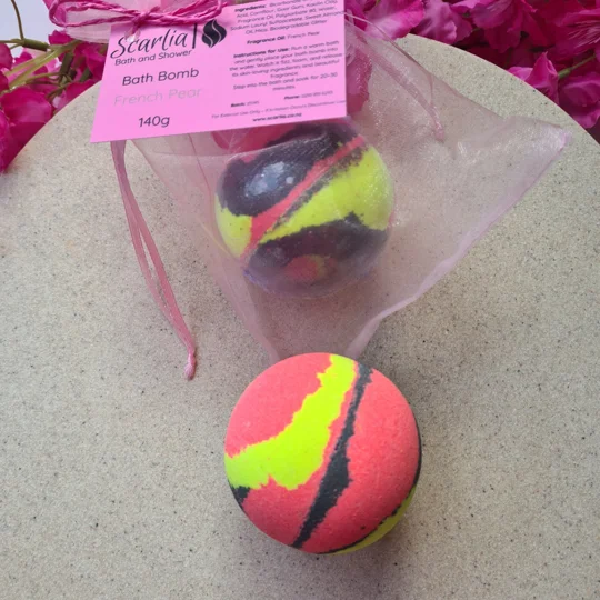 French Pear Bath Bomb 140g