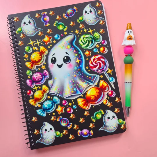 Ghost Candy Notebook and Pen Bundle