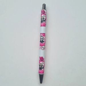 Ghostface and Jason Metal Pen