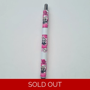 Ghostface and Jason Metal Pen