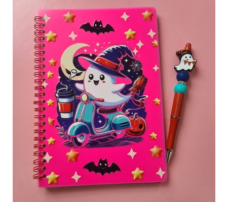 Ghost Notebook and Pen Bundle