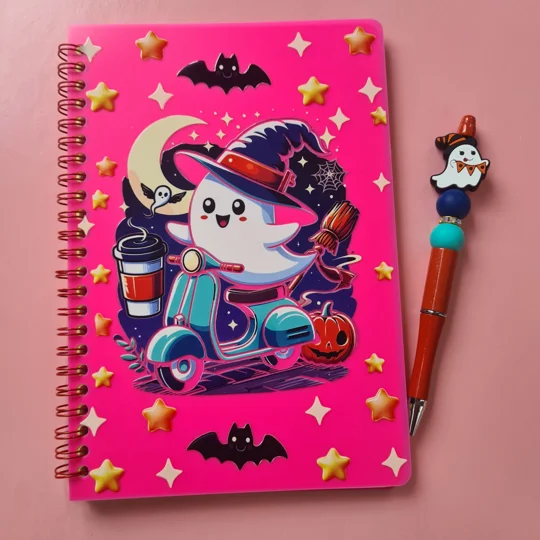Ghost Notebook and Pen Bundle
