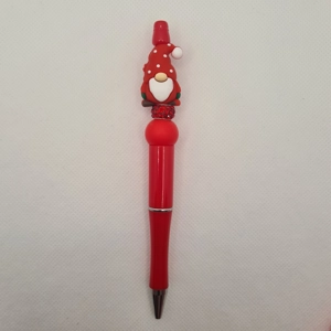 Gnome Silicone Bead Pen