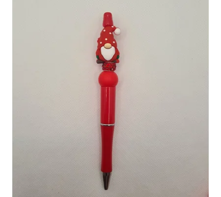Gnome Silicone Bead Pen