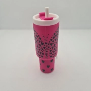 Heart Butterfly Mini Tumbler Keychain