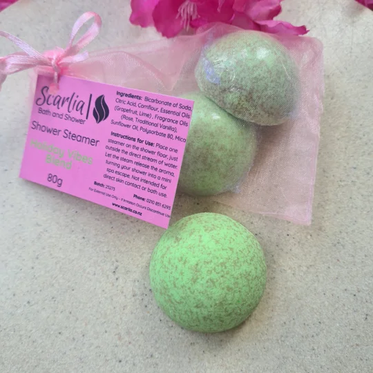 Holiday Vibes Blend Shower Steamers 80g
