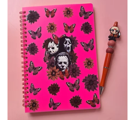 Horror Mix Notebook and Pen Bundle