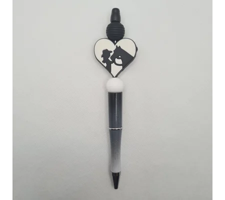 Horse Lover Silicone Bead Pen