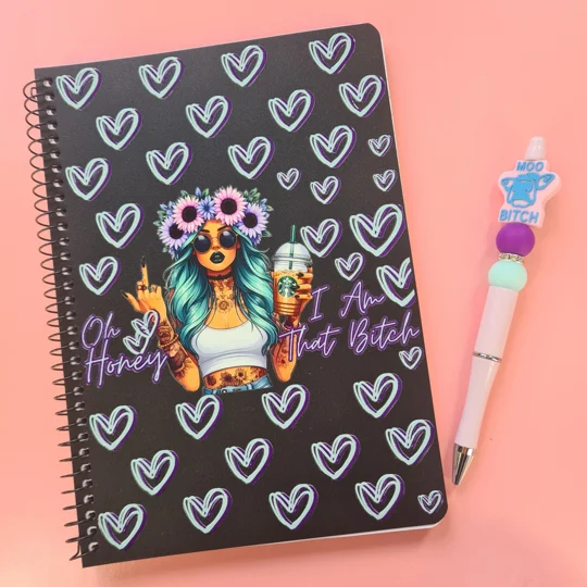 I Am That Bitch Notebook and Pen Bundle