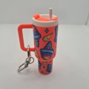 Ice Cream Mini Tumbler Keychain