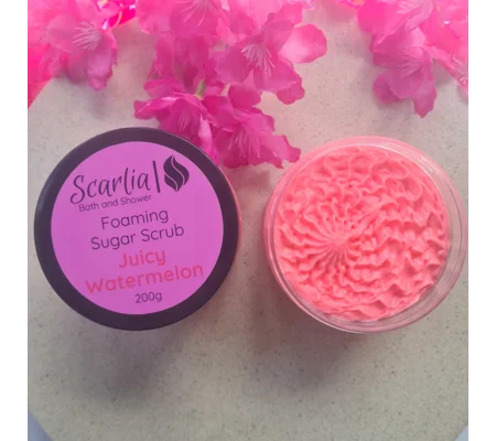 Juicy Watermelon Foaming Sugar Scrub 200g