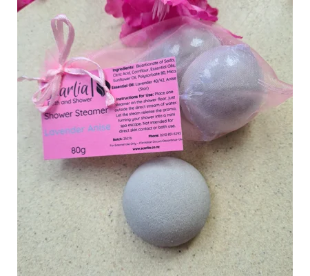 Lavender and Anise Shower Steamers 80g