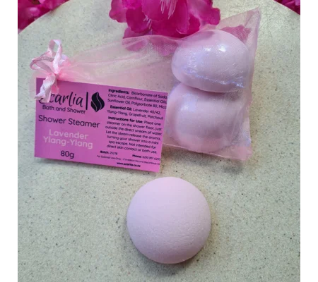 Lavender and Ylang-Ylang Shower Steamers 80g