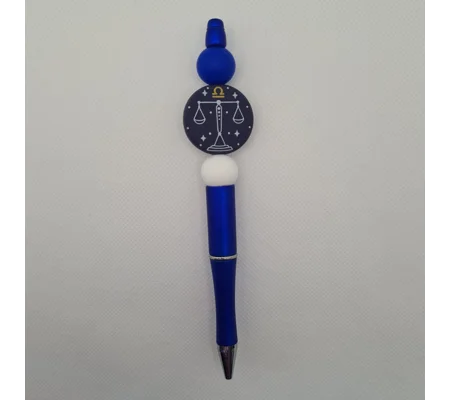Libra Star Sign Silicone Bead Pen