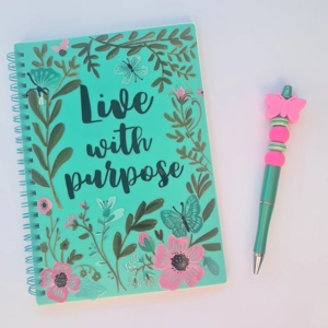 Live With Purpose Notebook and Pen Bundle