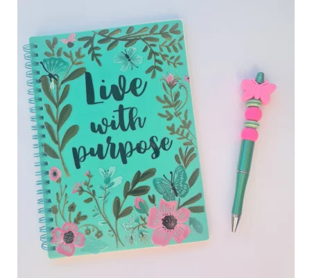 Live With Purpose Notebook and Pen Bundle