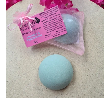 Menthol and Peppermint Shower Steamer 80g