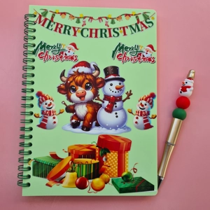 Merry Christmas Notebook and Pen Bundle
