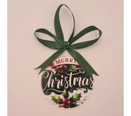 Merry Christmas Ornament