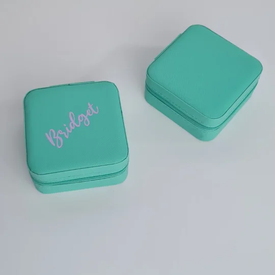 Personalised Portable Jewellery Boxes
