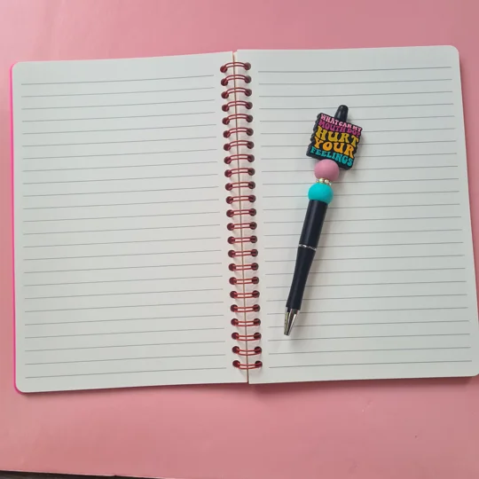 My Mouth Can Hurt Your Feelings Notebook and Pen Bundle