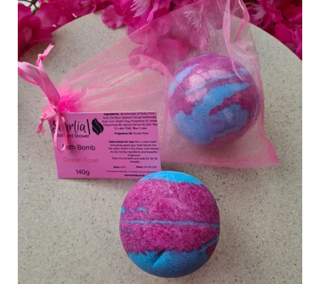 Ocean Rose Bath Bomb 140g