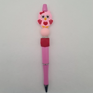 Owl Silicone Bead Pen