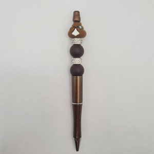 Poop Silicone Bead Pen