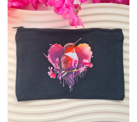 Red Bird Pencil Case