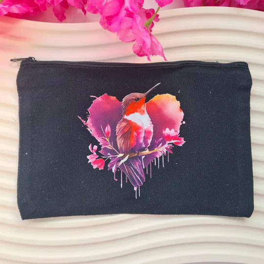 Red Bird Pencil Case