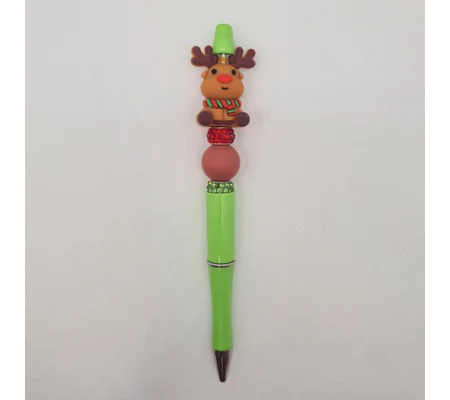 Reindeer Silicone Bead Pen