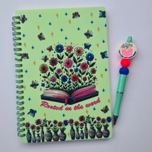 Rooted In The Word Notebook and Pen Bundle